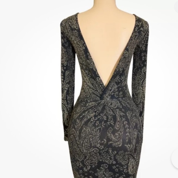 Windsor Black/Golden dress M - Picture 4 of 10